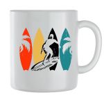 5 Surfs Coffee Mugs For Men Women Trendy Surfing Graphic Cups Present 096