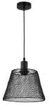 Bamba Steel Mesh Pendant Light Black Gold Chrome - Rose Gold