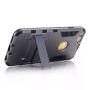 2 In 1 Hybrid Dual Shockproof Stand Case For Iphone 6 Plus Silver