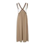 Natura L Colourblocked A-line Maxi Dress