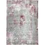 Abstract Modern Turkish Rug - Grey Pink - 230 X 160 Cm