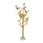 1.2M LED Tree With Flowers Multicoloured