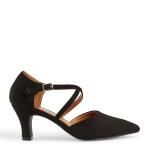 Black Suede Sandal
