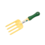 Lasher Yellow & Green Garden Hand Fork