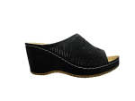 Ladies Soft Trianna Shoes In Black - Black 7
