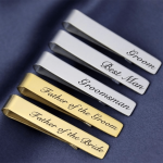 1 5PCS Stainless Steel Tie Clip Men's Jewelry Wedding Gifts Business Accessories