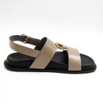 Polo Moulded Trim Ladies Flat Sandal