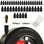 40PCS S 20PCS+L 20PCS Separately Packaged Vacuum Tire Quick Repair Kit With Spiral Rubber Nails Suitable For Automobiles And Mot