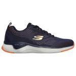 Skechers Men's Solar Fuse -navy orange - UK11