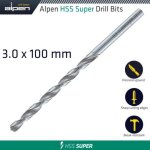 Hss Drill Bit Long 3 X 100MM Bulk
