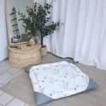 Playmat Pennygum eucalyptus Leaf Print