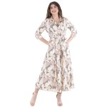 Calypso Diagonal Shirt Waister Dress
