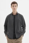 Ricco Slim Fit Long Sleeve Shirt - Black