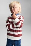 Sweatshirt STRIPEB7 - Dark Red