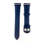 Fitbit Charge 3 Replacement Leather Strap Band - Navy Blue