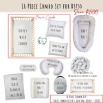 16 Piece Baby Cot Bedding Combo Custom Nursery Set