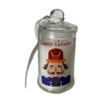 White Candle Wax Nutcracker Ribbon 6X11CM