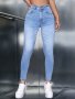 High Waist Washed Skinny Jeans Slim Fit High Stretch Casual Tight Jeans Women's Denim Jeans & Clothing