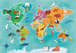 Animals In The World 250 Piece Puzzle
