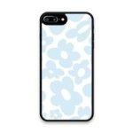 Custom Printed Tpu Cases - Apple Iphone 7 Plus Apple Iphone 8 Plus & 39 Blue Flower& 39 By