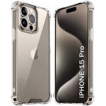 Shockproof Clear Pouch Tpu Gel Case For Iphone 15 Pro