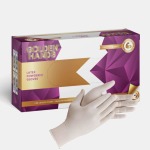 Sterile Surgical Gloves Powdered Golden Hands