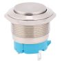 22MM Metal Push Button Switch Auto Reset Waterproof 2-PIN