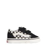 Vans Old Skool V Check Infants Sneakers Black