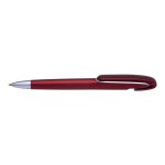 BP0077 - Rounded Clip Ballpoint Pen Maroon Std