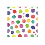 3 Ply Serviettes 33X33 Colourful Splashes 20S Tbd