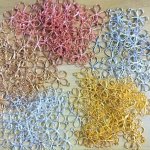30PCS Alloy Hollow Flower Charms Pendants For Diy Jewelry Making Craft Supplies For Bracelets Necklaces And Earrings