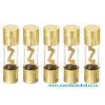 Sl 5 X 80A Amp Agu Fuse For Car Automotive Audio