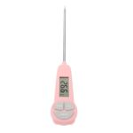 Digital Meat Thermometer Instant Read Food Thermometer Long Probe For Meat Cooking Food Frying Bbq Kitchen Roast Turkey Pink