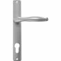 Aluminium Door Handles - On Narrow Back Plate