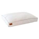 Lulu Dog Cushion - Small - 80CM L X 12CM H X 60CM W Oatmeal Melange