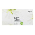 Pnp 2 Ply White Facial Tissues 180 Pack