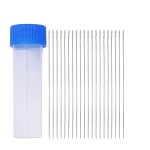 20PCS Beading Needles For Beads Threading Diy Handmade Jewelry Making Multiple Sizes Available Practical Convenient Supplies