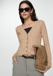 Cardigan Flurry - Light pastel Gray