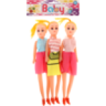 Baby Sister Dolls 3-PACK 30CM