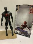 28CM Spiderman Black Red Figurine