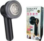 Sokany Black Lint Remover Rechargeable With Lcd