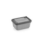 1050ML Rectangular Container Grey