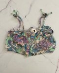 Cotton On Peach Floral Top 7Y