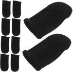 Breathable Non-sweat Gaming Finger Sleeves For Touchscreen Fiber Thumb Pro