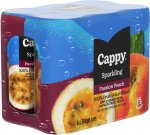 Sparkling Passion Peach Juice Blend