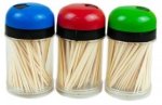 Generic TT25 Plastic Toothpick Holder For Regular Usage With Cap