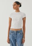 Brandi Graphic T-Shirt - Light Grey Marle ribbon