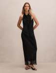 Celestia Diamante Maxi Dress - XL Black