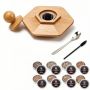 Kitchen Tools Whiskey Smoker Kit 8 Wood Chips Cocktail Smoker Infuser Kit