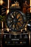 20 Inch Audi Rims 5 112 Pcd – Gloss Black Multi-spoke Alloy Wheels